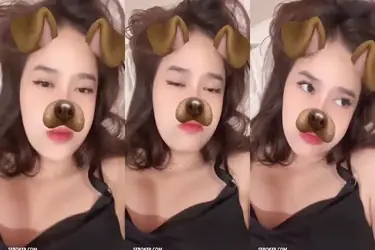 Dokumentasi Lydya Cantik Live Bersantai Kasur